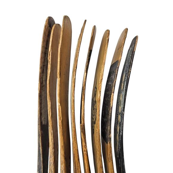 Need Repairs - 8 Pc Lot Vintage Easton & Koho LH Adult Hockey SR Stick Blade - Picture 11 of 16